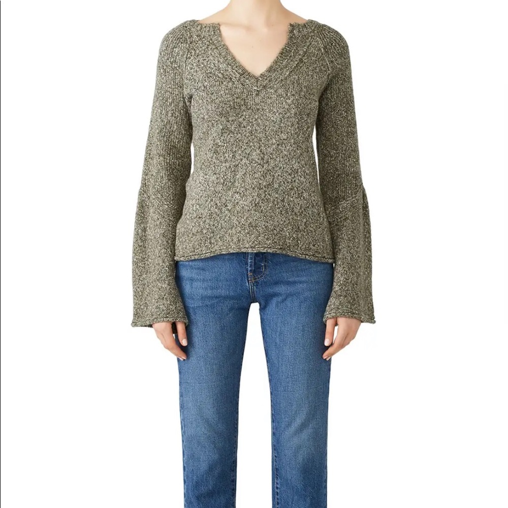 Rebecca Minkoff olive green sweater